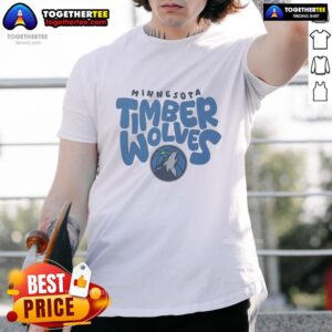 Nice Minnesota Timberwolves Bubble T-Shirt featuring team logo and vibrant colors, perfect for fans and casual wear.