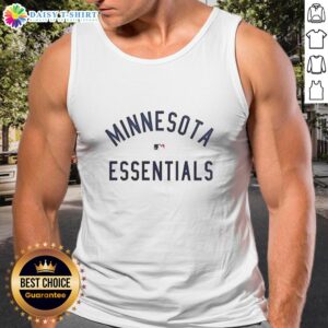 Stylish Minnesota Twins essentials tank top featuring team logo, perfect for game day and casual wear.