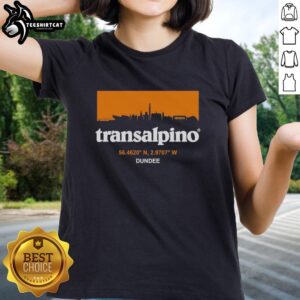 Premium Transalpino Dundee City Skyline T-Shirt - Image 3