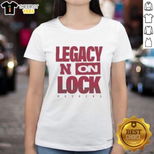 Top Nebraska Huskers NCAA 2026 Legacy On Lock On Ladies Tee in vibrant red for stylish game day attire.