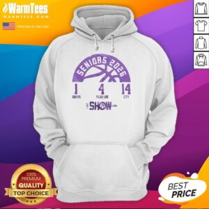 Premium Seniors 2026 LSU Women's Basketball Hoodie in purple, featuring team logo and stylish design for fans.