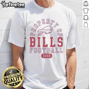 Premium Buffalo Bills Football Property 1960 T-Shirt