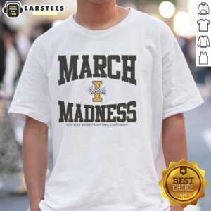 Alt Text: Hot Idaho Vandals March Madness 2026 NCAA Women's Basketball Championship T-Shirt featuring team colors and logo.