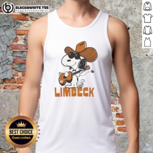 Pretty Texas Snoopy Limbeck vintage tank top featuring colorful graphics and a relaxed fit, perfect for casual fashion.