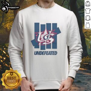 Original USA Baseball Undefeated 2026 World Baseball sweatshirt featuring bold graphics and a comfortable fit.
