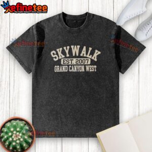 Official Skywalk Est 2007 Grand Canyon West T-Shirt - Image 6
