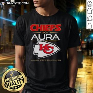 Nice Kansas City Chiefs Got Aura All Aura Sports Group Players T-Shirt
