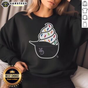 Official Colorado Rockies ice cream sweatshirt featuring team logo and vibrant colors, perfect for fans and chilly days.
