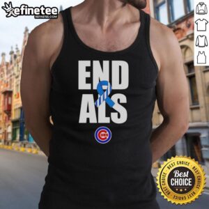 Premium Chicago Cubs End ALS Awareness 2026 tank top featuring vibrant team colors and a supportive design.