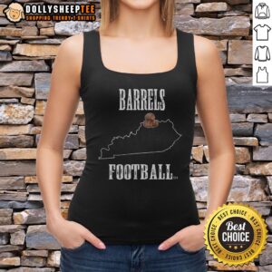 Good Kentucky Barrels State tank top featuring a stylish design perfect for casual wear and bourbon enthusiasts.