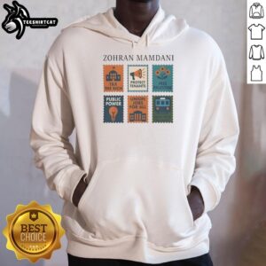 Premium Zohran Mamdani Tax The Rich Hoodie in black, featuring stylish design and comfortable fit for fashion-forward wear.
