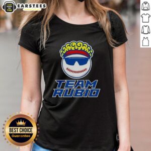 Good Puerto Rico Team Rubio baseball ladies tee featuring vibrant colors and a stylish design for fans and players.