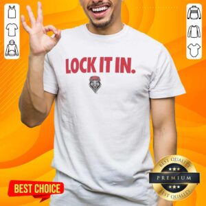 Good New Mexico Lobos 2026 Lock It In T-Shirt featuring team colors and logo, perfect for fans and game day wear.