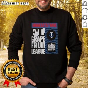 Top Minnesota Twins Grapefruit League Spring Training 2026 sweatshirt featuring vibrant team colors and logo.