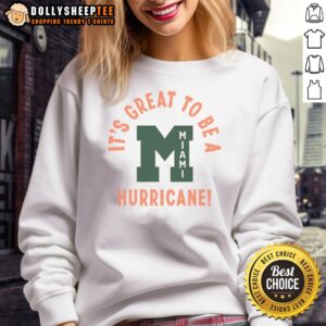 Vintage Miami Hurricanes sweatshirt featuring original design, perfect for fans celebrating Miami's spirit and style.