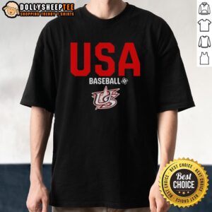 Awesome Tarik Skubal USA Baseball logo T-shirt featuring vibrant graphics and a comfortable fit for fans and players.