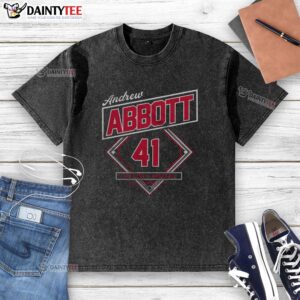Awesome Andrew Abbott Classic Diamond Washed T-Shirt in vibrant colors, showcasing a stylish and comfortable design.