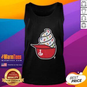 Nice Philadelphia Phillies ice cream tank top featuring team colors and logo, perfect for summer sports fans.