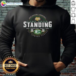 Alt Text: St. Edward Eagles 2026 OHSAA Boys Basketball Division 1 Last Four Standing hoodie in vibrant green design.