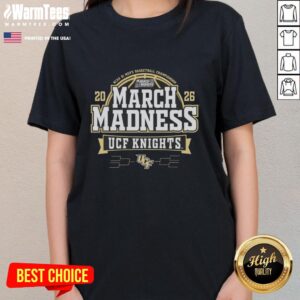 Premium Ucf Knights March Madness NCAA Division I Men's Basketball Championship T-Shirt - Image 3