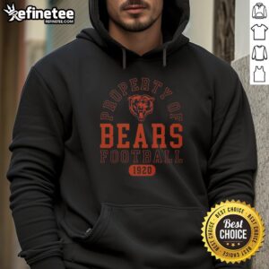 Alt Text: Premium Chicago Bears Football Property 1920 Hoodie featuring team logo and stylish design for fans.