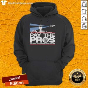 Top Pay The Pros Certified Professional Controllers hoodie in stylish design, perfect for gaming enthusiasts and professionals.