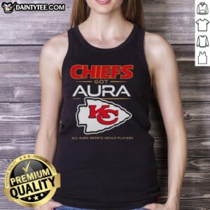 Nice Kansas City Chiefs Got Aura All Aura Sports Group Players T-Shirt - Image 4