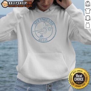 Stylish Pretty New England Gulls hoodie featuring a vibrant design, perfect for casual wear and sports fans.