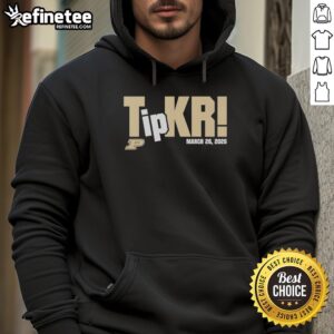 Original Purdue Boilermakers Tipkr hoodie, March 26th, 2026, featuring bold team colors and logo design.