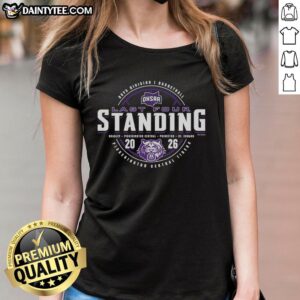 Hot Pickerington Central Tigers 2026 OHSAA Boys Basketball Division 1 Last Four Standing Ladies Tee shirt design.