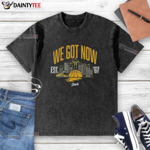 Awesome We Got Now Expansion Washed T-Shirt in trendy design, perfect for casual wear and stylish outfits.