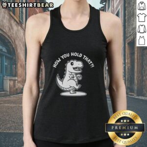 Top T-Rex Dinosaur tank top design featuring a playful T-Rex graphic, perfect for dino lovers and casual wear.