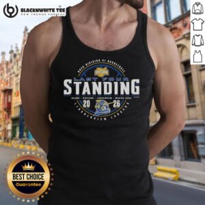 Alt Text: Top Lincolnview Lancers 2026 OHSAA Boys Basketball Division 6 Last Four Standing tank top design featuring team colors.