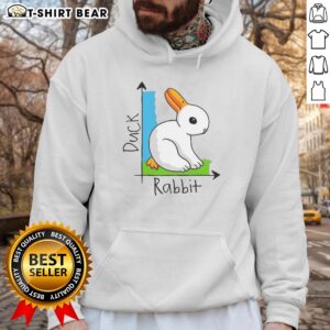 Top Duck and Rabbit Hoodie featuring a playful design, perfect for cozy casual wear and animal lovers.