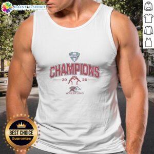 Premium Rider Broncs Mac Wrestling Champions 2026 tank top featuring bold graphics and comfortable fit for fans.