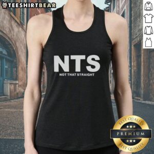 Alt Text: Stylish Nice NTS Not That Straight Tank Top featuring a trendy design, perfect for casual summer outfits.