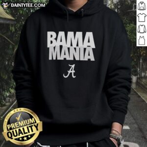 Good Bama Mania Alabama Crimson Tide hoodie in vibrant colors, perfect for fans supporting the team.
