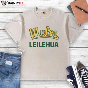 Hot Mules Leilehua washed t-shirt in a vibrant design, perfect for casual wear and summer style.