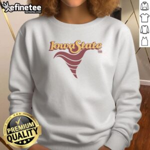Awesome Iowa State Cyclone Logo Vintage T-Shirt - Image 3