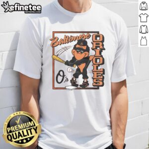 Good Baltimore Orioles The Oriole Bird T-Shirt featuring vibrant graphics of the iconic Oriole bird design.