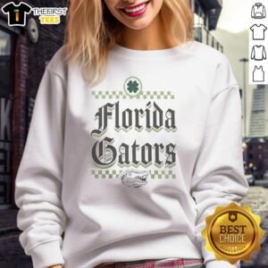 Pretty Florida Gators St Patrick’s Day T-Shirt - Image 5