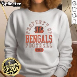 Premium Cincinnati Bengals Football Property 1968 T-Shirt - Image 3