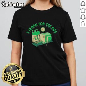 Premium Frog I Yearn For The Bog T-Shirt - Image 3