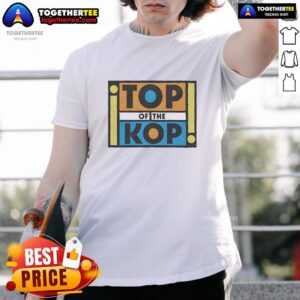 Good Top Of The Kop T-Shirt featuring vibrant graphics and a stylish design for Liverpool FC fans.