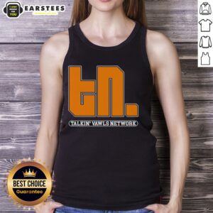 Stylish Hot Talkin Vawls Network tank top featuring vibrant graphics, perfect for casual wear and summer outings.