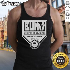 Original Whiskey at Comiskey Tailgate Bums 2026 tank top featuring vibrant design for fans and tailgating enthusiasts.