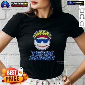 Official Puerto Rico Team Rubio Baseball Ladies Tee featuring vibrant team colors and logo for passionate fans.
