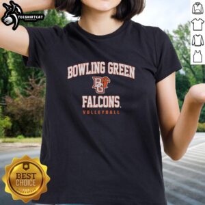 Premium Vivian Jones Bowling Green Falcons Volleyball NCAA women's tee featuring vibrant team colors and logo.