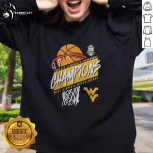 Premium West Virginia Mountaineers 2026 Big 12 Women's Basketball Tournament Champions Sweatshirt, stylish team apparel.