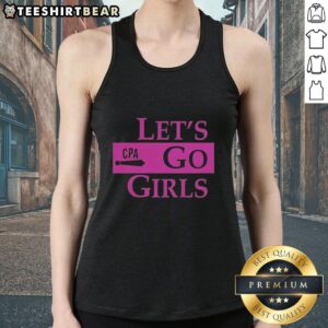 Top Lets Go Girls CPA Tank Top in vibrant colors, perfect for summer fashion and showcasing your stylish spirit.